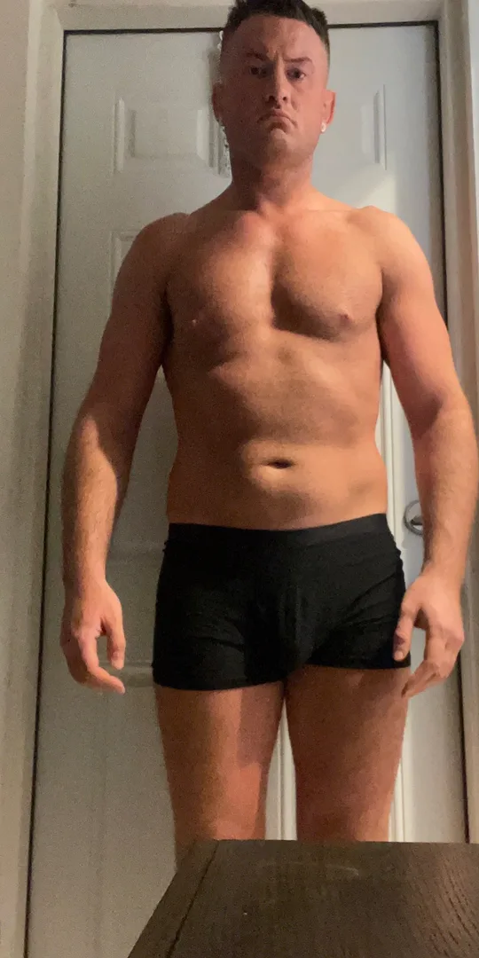 Client before, dramatic weight loss