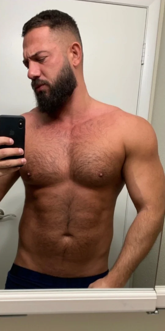 Same client after lean muscle gain