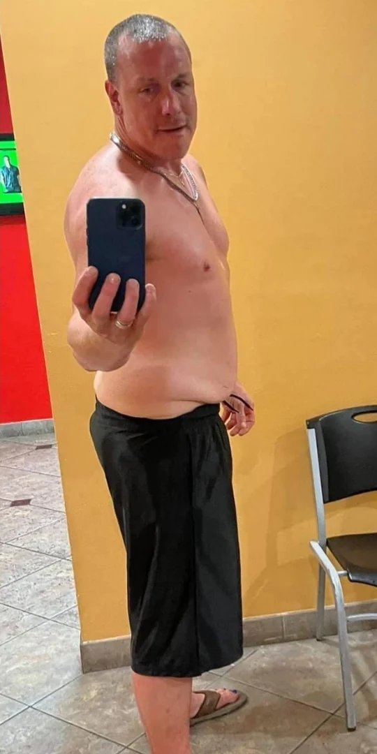 Same client after weight loss